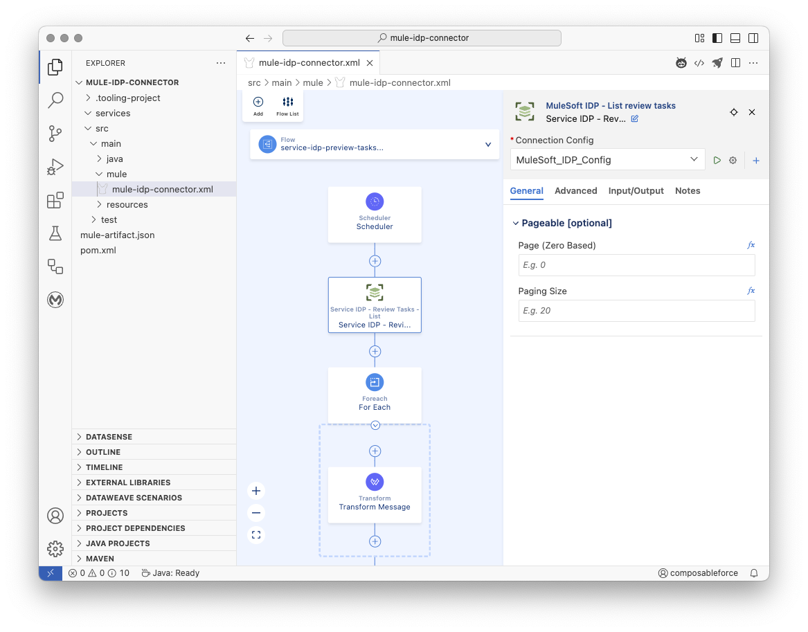 Anypoint Code Builder Configuration